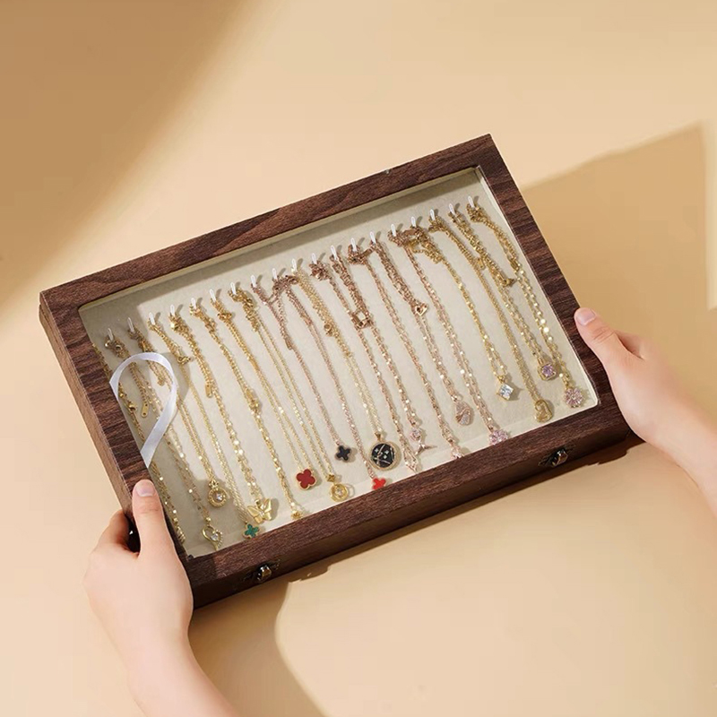 Travel Accessories Jewelry - Ahşap Mücevher Kutusu Düğün Anne Arkadaşlar