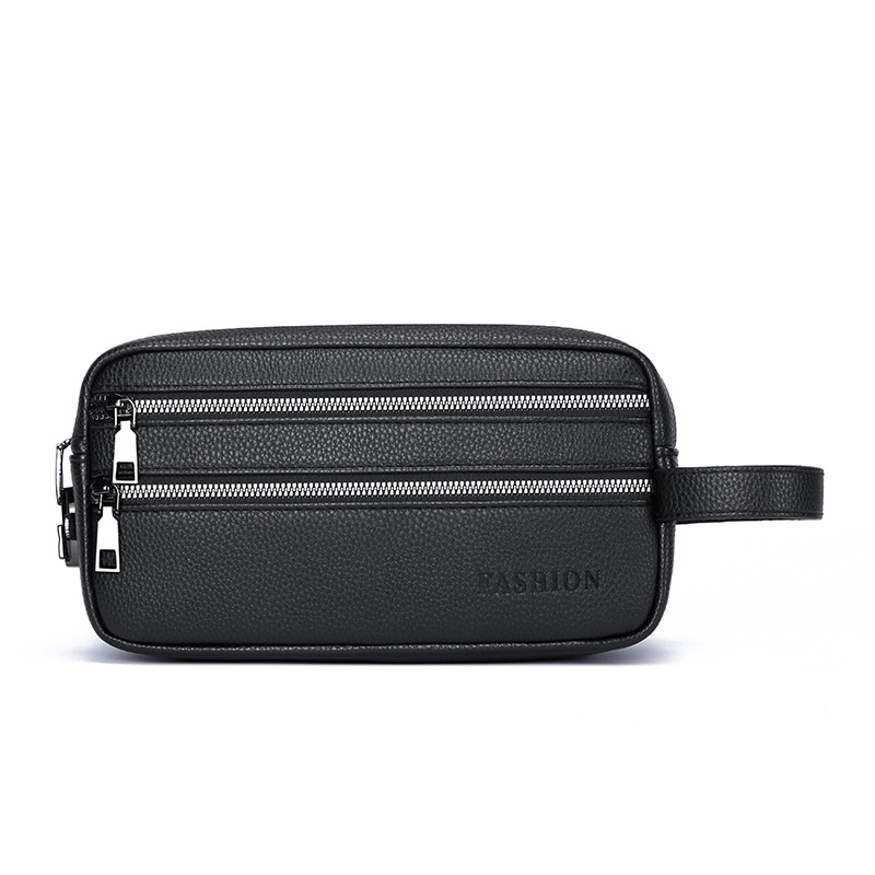 Travel Accessories Pouch For Men - Vintage Erkek El Çantası Çok Katmanlı