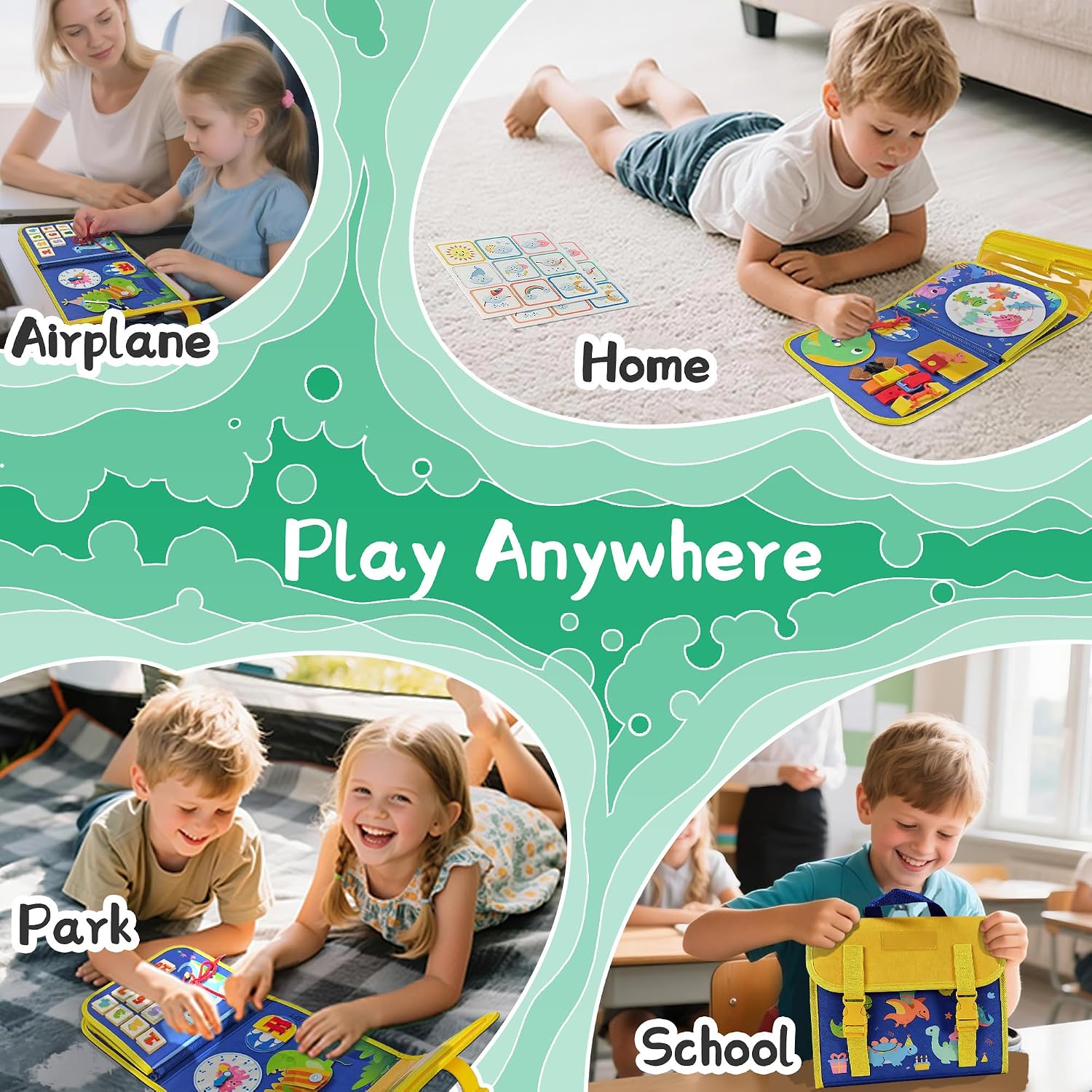 Dinozor Temalı Çocuk Aktivite  - Travel Accessories Toddler incelemesi ve fiyatı