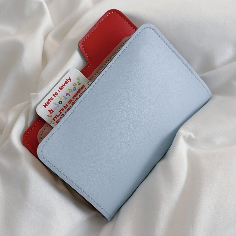 Ins Renk Bloğu Pasaport Tutucu - Travel Accessories Pouch For Women incelemesi ve fiyatı