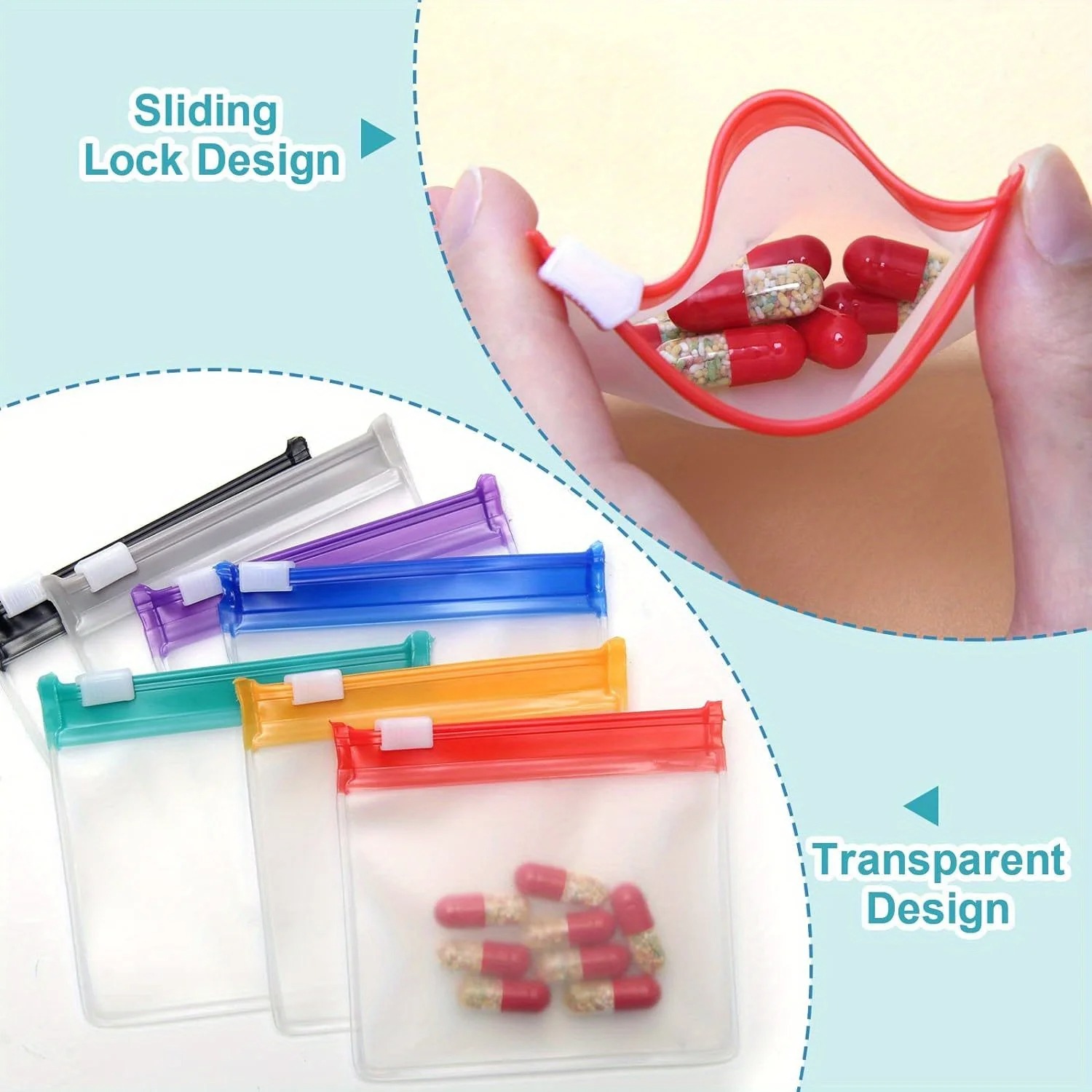 Mini Renkli Hap Dağıtıcı Poşet - Travel Accessories Jewelry incelemesi ve fiyatı