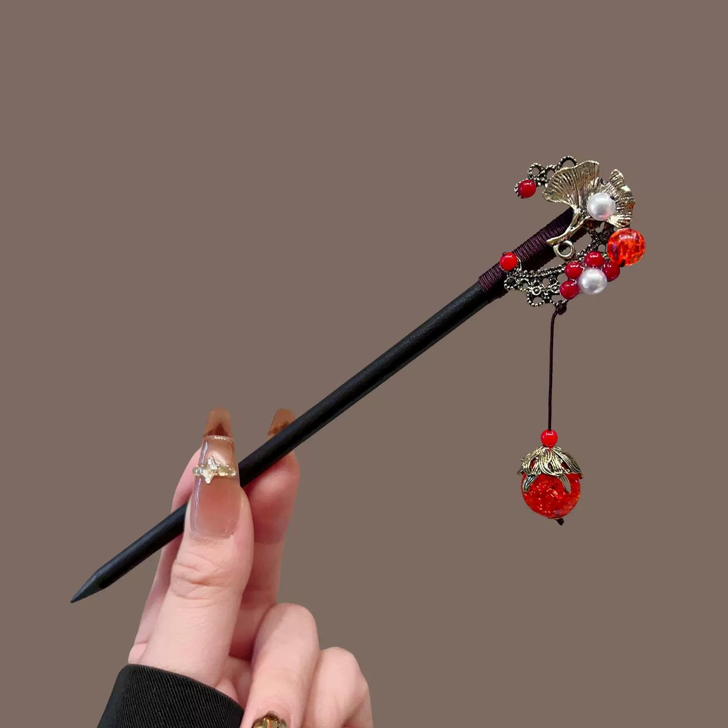 Antika Ahşap Saç Tokası Kadın  - Travel Accessories Jewelry incelemesi ve fiyatı