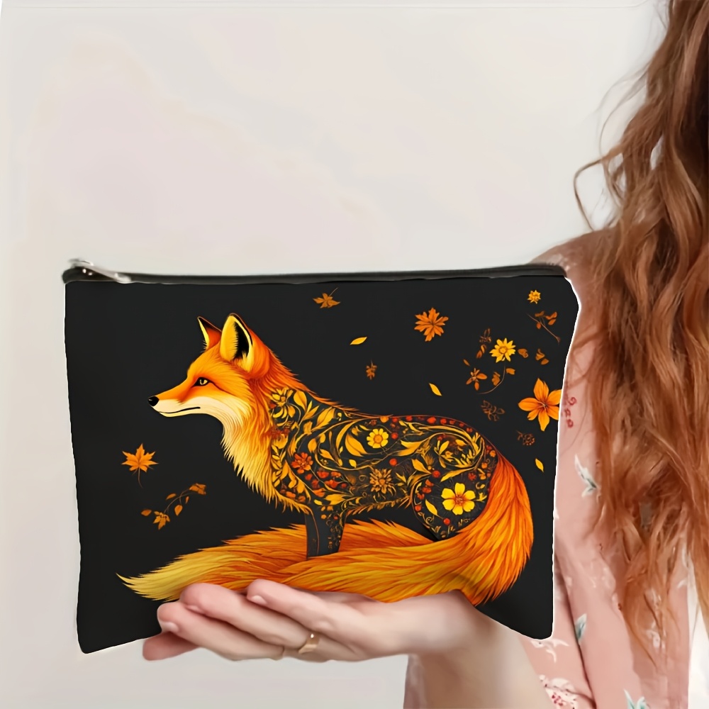 Tilki ve Çiçek Desenli Makyaj  - Travel Accessories Jewelry incelemesi ve fiyatı