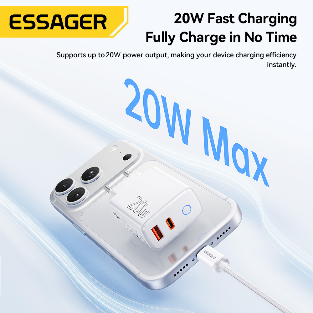 Essager PD 20W USB Type C Hızl - Travel Accessories Electronics incelemesi ve fiyatı