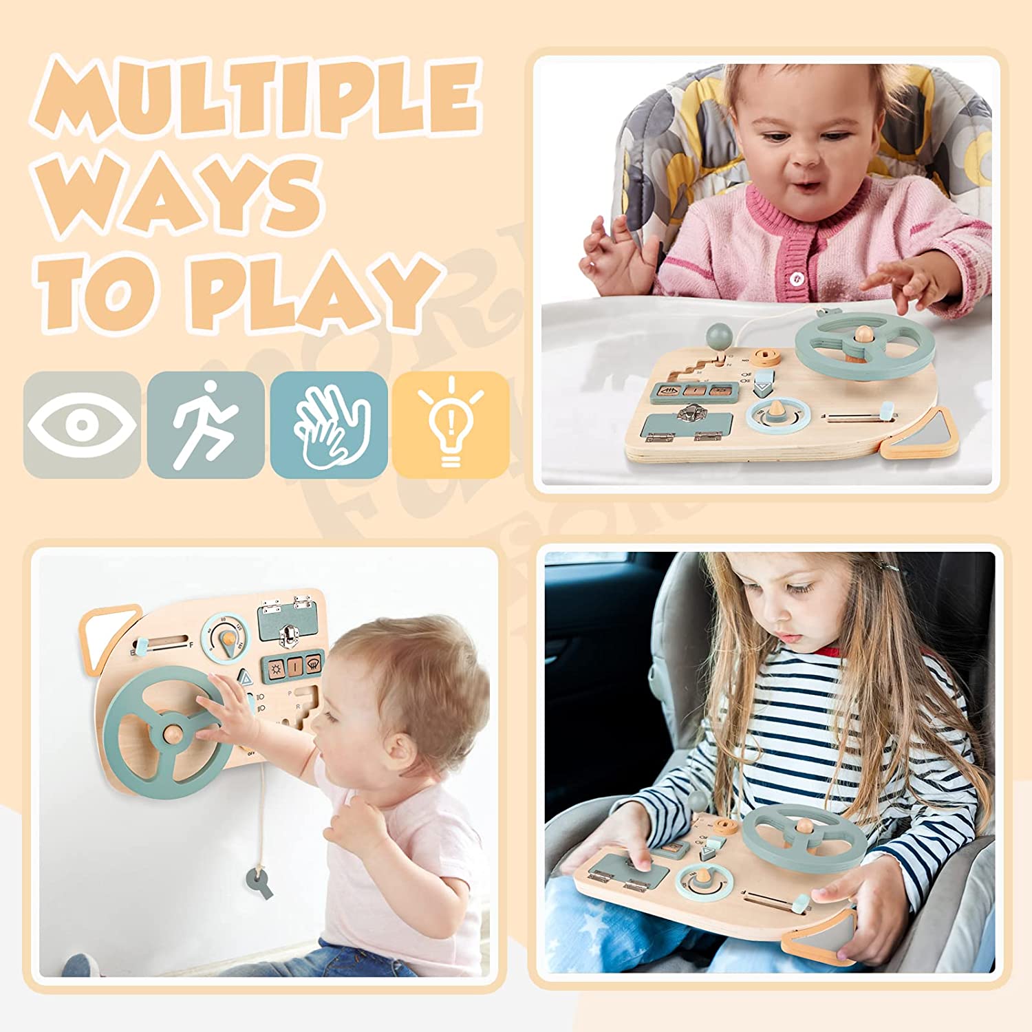 Montessori Oyuncak Direksiyon  - Travel Accessories Toddler incelemesi ve fiyatı