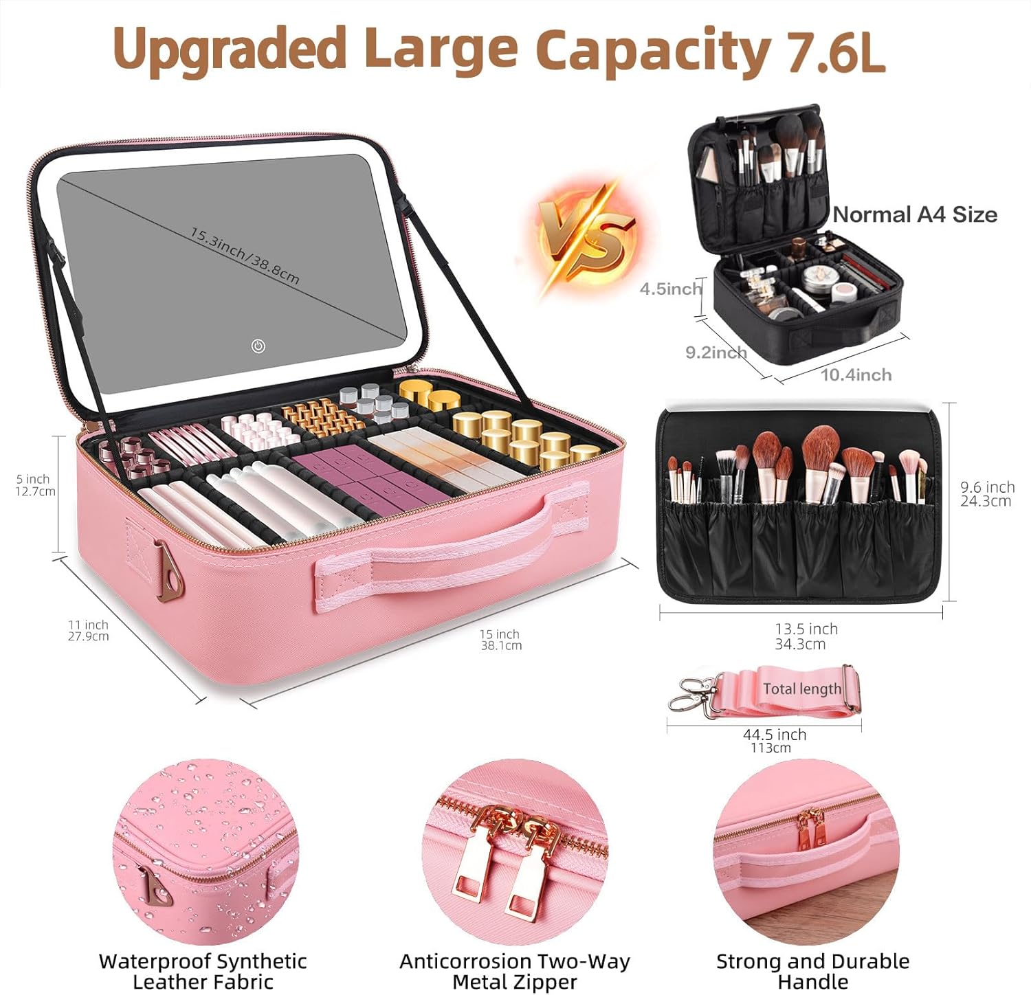 Büyük Kapasiteli Makyaj Çantas - Travel Accessories Organizer incelemesi ve fiyatı
